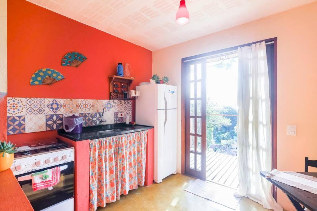 Chale Com Cozinha Vista Mar Fartura Villa Ilhabela Exterior photo